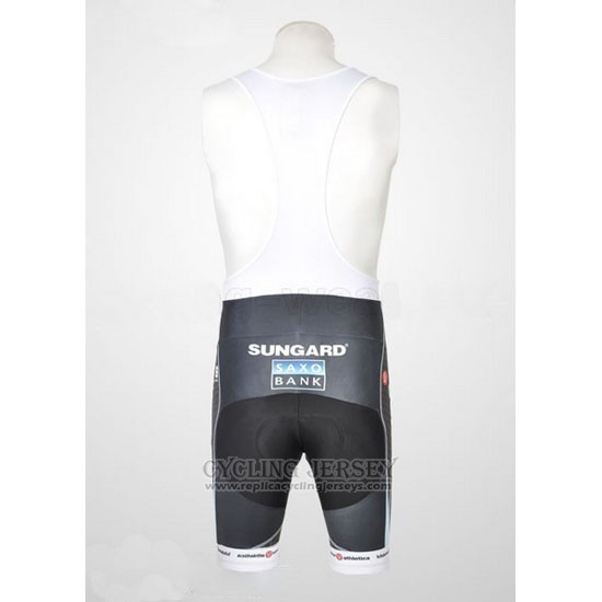 2010 Cycling Jersey Saxobank Lider Yellow Short Sleeve and Bib Short